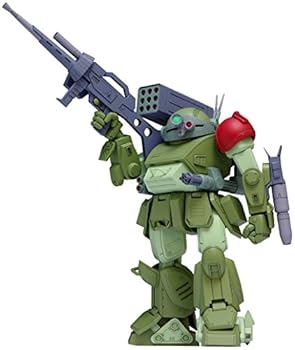 【中古】ウェーブ 装甲騎兵ボトムズ スコープドッグ レッドショルダーカスタム ST版 1/35スケール 全高約12cm 色分け済みプラモデル BK-223