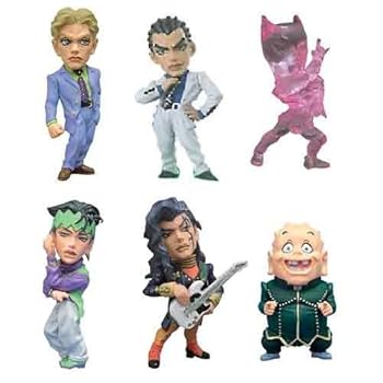 【中古】ジョジョの奇妙な冒険 ダイヤモンドは砕けない ワールドコレクタブルフィギュアvol.2 全6種セット