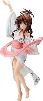 【中古】To LOVEる-とらぶる- ダークネス 結城美柑 浴衣Ver. 1/8スケール PVC製 塗装済み完成品フィギュア