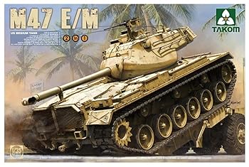 【中古】TAKOM 1/35 アメリカ軍 M47E/M戦車 2in1 プラモデル TKO2072