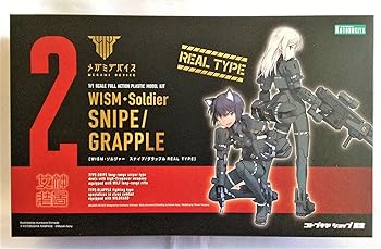 【中古】メガミデバイス WISM・ソルジャー スナイプ/グラップル REAL TYPE プラモデルワンダーフェスティバル2017冬、コトブキヤSHOP限定