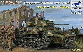 【中古】ブロンコモデル 1/35 ハンガリー軍 40Mトゥラーン1中戦車 プラモデル CB35120