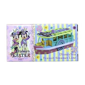 【中古】東京ディズニーシー　2017　ディズニー・イースター　トミカ　トランジットスチーマーライン