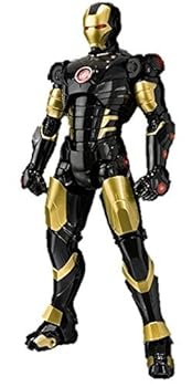 【中古】S.H.フィギュアーツ アイアンマン マーク3 マーベル展 限定 MARVEL AGE OF HEROES EXHIBITION 開催記念カラー 約155mm ABS&PVC&ダイキャスト製