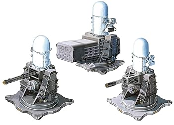 【中古】ファインモールド 1/700 ナノ・ドレッドシリーズ 現用艦 近接防御火器システム/CIWS プラモデル用パーツ WA34
