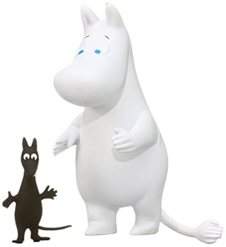 【中古】メディコム・トイMEDICOM TOY UDF MOOMIN シリーズ3 ムーミントロール&ソフス ノンスケール PVC製塗装済み完成品