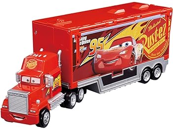 【中古】ウォルトディズニー カーズ トミカ 確保ドックであそぼう! マック 車-乗り物のおもちゃ-ミニカー・トイカー
