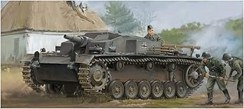 【中古】ブロンコモデル 1/35 ドイツ III号突撃砲 E型 プラモデル CB35118