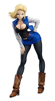 【中古】【39shop】ドラゴンボールギャルズ★ドラゴンボールZ 人造人間18号 約19cm PVC&ABS製 塗装済み完成品フィギュア(良い)|アトリエ絵利奈
