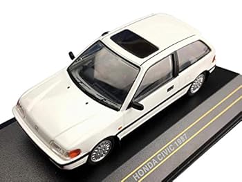 【中古】First43/ファースト43 ホンダシビック 1987 ホワイト 1/43スケール F43-041