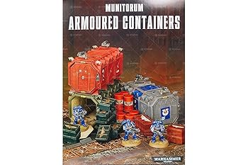 【中古】【39shop】CitadelCitadel★Warhammer 40k Games Workshop Munitorum Armoured Containers 64.98 並行輸入品（良い）｜アトリエ絵利奈
