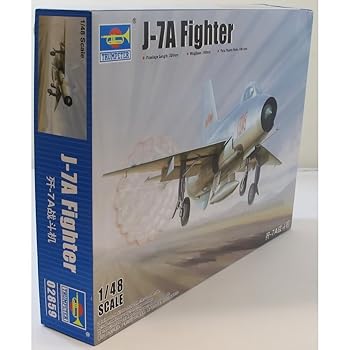 【中古】トランペッター 1/48 中国空軍 J-7A 多用途戦闘機 プラモデル 02859