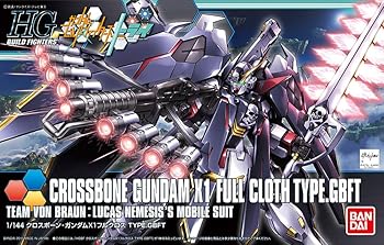 【中古】【39shop】HGBF★1/144 クロスボーン・ガンダムX1 フルクロス TYPE.GBFT メッキ/クリア Ver. プラモデル ガンプラEXPO ワールドツアージャパン 2016 SUMMER(非常に良い)｜アトリエ絵利奈