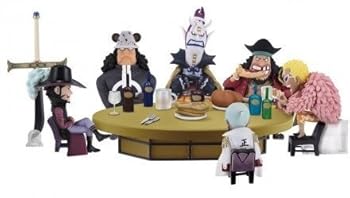 【中古】【39shop】一番くじフィギュアセレクション★ワンピース ?王下七武海? ラストワン賞 ワールドコレクタブルフィギュア 聖地マリージョア?七武海会議テーブ(非常に良い)|アトリエ絵利奈