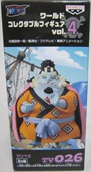 【中古】ONE PIECEワンピース 組立式ワールドコレクタブルフィギュア vol.4　TV026　ジンベエ　単品