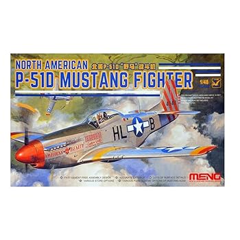【中古】【39shop】モンモデル★1/48 ノースアメリカン P-51D マスタング戦闘機 プラモデル MENLS-006(非常に良い)｜アトリエ絵利奈