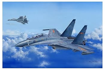 【中古】【39shop】ホビーボス★1/48 ロシア Su-30 MKK フランカーG プラモデル 81714(良い)|アトリエ絵利奈