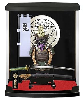 【中古】戦国武将甲冑フィギュア A-3戦国武将Aタイプ・上杉謙信刀・ケース有り