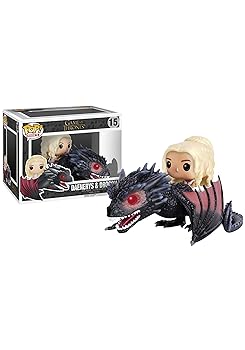 【中古】Funko - Figurine Game of Thrones - Drogon et Daenerys Pop Rides 15cm - 0849803072353