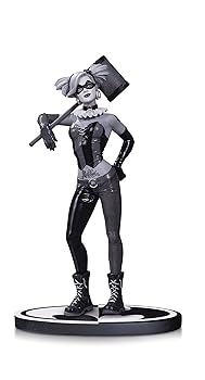 【中古】DC Collectibles Batman Black & White: Harley Quinn by Lee Bermejo Statue by DC Collectibles