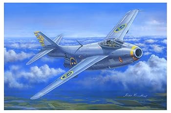 【中古】ホビーボス 81746 1/48 サーブ J29Bテュナン プラモデル