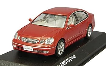 【中古】京商オリジナル 1/43 トヨタ アリスト V300 1998 レッドマイカ 完成品