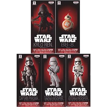 【中古】スター・ウォーズ/フォースの覚醒 ワールドコレクタブルフィギュア 全5種セット