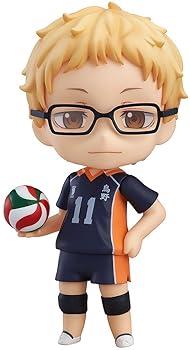 【中古】【39shop】ねんどろいど★ハイキュー!! セカンドシーズン 月島蛍 ノンスケール ABS&PVC製 塗装済み可動フィギュア(良い)|アトリエ絵利奈