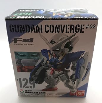 【中古】FW GUNDAM CONVERGE 2 ガンダム コンバージ 2 129.ガンダムエクシア単品