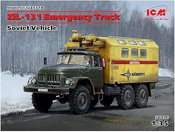 【中古】【39shop】アイシーエム★ICM 1/35 ソビエトZIL-131 緊急トラック 35518 プラモデル(良い)|アトリエ絵利奈