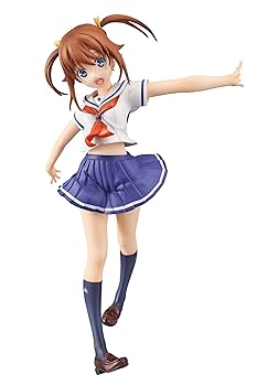 【中古】【39shop】「ハイスクール・フリート」晴風ガールズプロジェクト★岬 明乃 約150mm PVC&ABS製 塗装済み完成フィギュア(良い)|アトリエ絵利奈