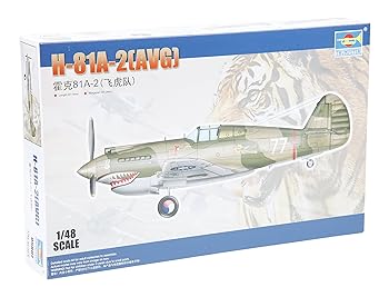 【中古】【39shop】トランペッター★1/48 カーチス ホーク H-81 A-2 AVG プラモデル 05807（良い）｜アトリエ絵利奈
