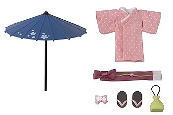 【中古】コトブキヤ キューポッシュえくすとら はんなりせっと 桃 ノンスケール フィギュア用アクセサリー