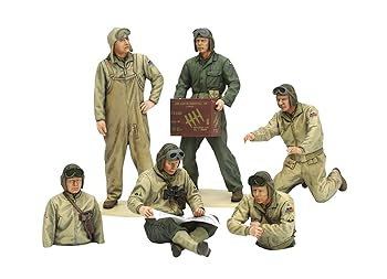【中古】タミヤ 1/35 ミリタリーミニチュアシリーズ No.347 アメリカ陸軍 戦車兵セット ヨーロッパ戦線 プラモデル 35347