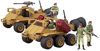 【中古】COMBAT ARMORS MAX06 太陽の牙ダグラム 1/72 Scale ブロムリー JRS ネイティブダンサー 指揮官タイプ&ミサイルポッドタイプ