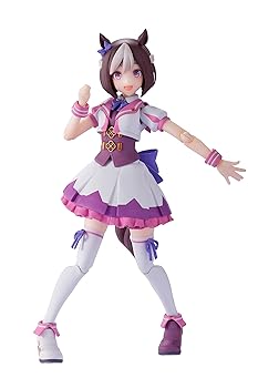 【中古】S.H.フィギュアーツ ウマ娘 プリティーダービー スペシャルウィーク 約130mm PVC&ABS製 塗装済み可動フィギュア