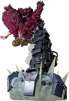 【中古】フィギュアーツZERO 超激戦 ONE PIECE ユースタス・キッド -三船長 鬼ヶ島怪物決戦- 約355mm PVC&ABS製 塗装済み完成品フィギュア