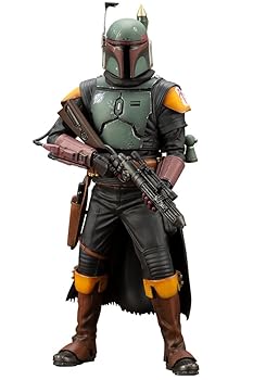 【中古】【39shop】ARTFX+★ボバ・フェット/The Book of Boba Fett 1/10スケール PVC製 塗装済み簡易組立 フィギュア(非常に良い)|アトリエ絵利奈
