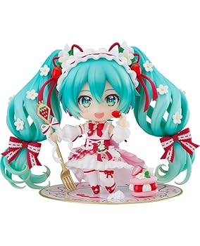 【中古】ねんどろいど 初音ミク 15th Anniversary Ver.プラスチック製 塗装済み可動フィギュア・ノンスケール・専用台座 森倉円氏の描き下ろしビジュアル