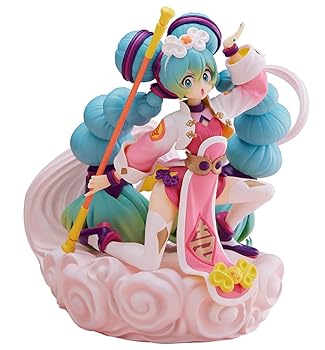 【中古】【39shop】フリュー★TENITOL 初音ミク チャイナver. 全高約135mm ノンスケール ATBC-PVC製 塗装済み 完成品 フィギュア AMU-TNL0006(非常に良い)|アトリエ絵利奈