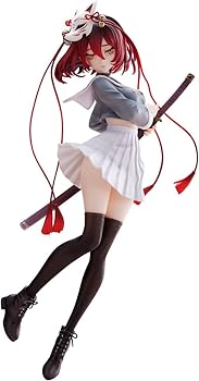【中古】裕イラスト和セーラーちゃん ノンスケール PVC&ABS製 塗装済み 完成品フィギュア UC001833-01