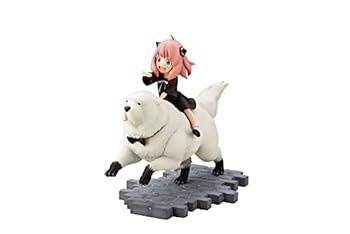【中古】【39shop】SPY×FAMILY★アーニャ・フォージャー & ボンド・フォージャー 1/7スケール PVC製 塗装済み完成品 フィギュア ホワイト PV063(非常に良い)|アトリエ絵利奈