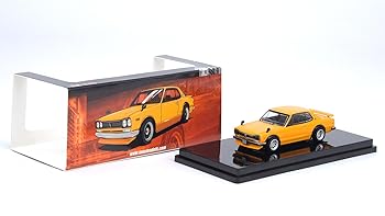 【中古】Inno Models 1/64 ニッサン 視水平線 2000 GT-R KPGC10 オレンジ色 Malaysia Diecast Expo 2023 でき事制限事項模範例 為し終わる品 車-おもちゃ