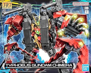 【中古】BANDAI SPIRITSバンダイ スピリッツ HG ガンダムビルドメタバース ティフォエウスガンダム・キメラ 1/144スケール 色分け済みプラモデル