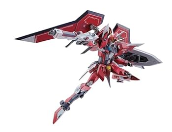 【中古】METAL ROBOT魂 SIDE MS 機動戦士ガンダムSEED FREEDOM イモータルジャスティスガンダム 約140mm ABS&PVC&ダイキャスト製 塗装済み可動フィギュア