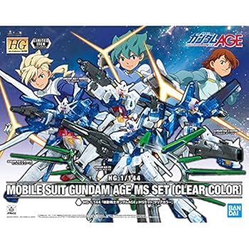 【中古】バンダイスピリッツ イベント限定HG 1/144 「機動戦士ガンダムAGE」 MSセット クリアカラー｜アトリエ絵利奈 13,931円