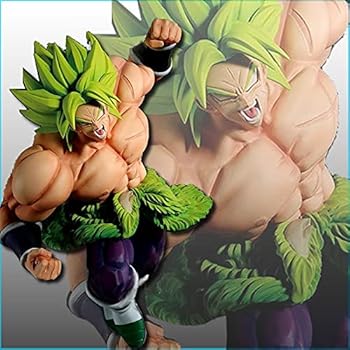 【中古】バンプレスト 一番くじ ドラゴンボール 超戦士バトル列伝Z F賞 劇場版 超サイヤ人ブロリーフルパワー フィギュア