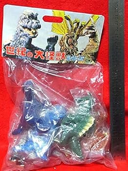 【中古】ゴジラ 怪獣大戦争 セット ガイガン ラドンミニ ソフビマーミット MARMIT画像