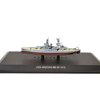 【中古】Motor City classics USS アリゾナ BB-39 1915 1:1250スケール