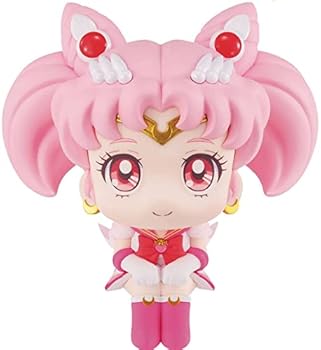 【中古】るかっぷ 美少女戦士セーラームーン スーパーセーラーちびムーン 約110mm PVC製 塗装済み完成品フィギュア